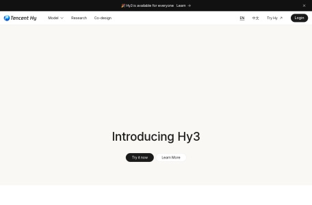Tencent Hy